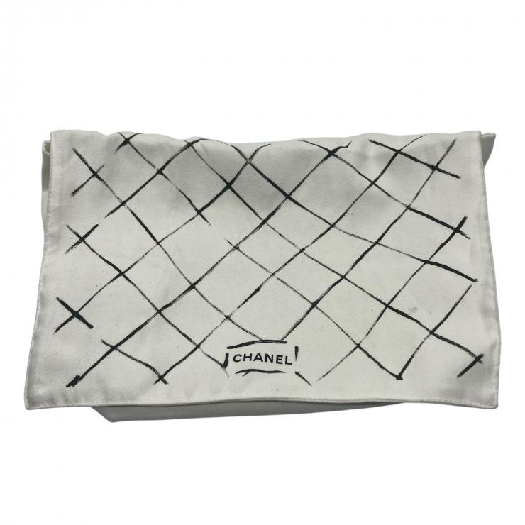 CHANEL シャネル 2.55 グラフィティ Wチェーンショルダーバッグ Wフラップ 型押し ゴールド金具 28番台 ★美品★★ギャラ付★
