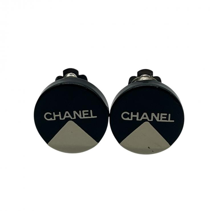 CHANEL シャネル ロゴ イヤリング アクセサリー クリップ式 00A ★中古品★