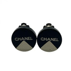 CHANEL シャネル ロゴ イヤリング アクセサリー クリップ式 00A ★中古品★