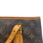 LOUIS VUITTON ルイヴィトン モノグラム プチバケット ハンドバック トートバッグ バケツ型 FL0065 ★中古★