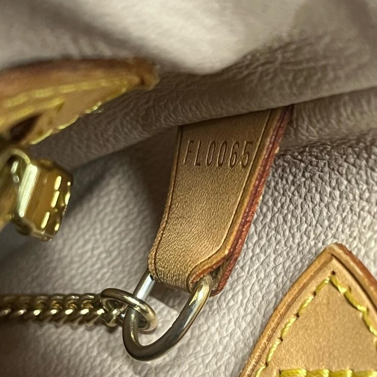 LOUIS VUITTON ルイヴィトン モノグラム プチバケット ハンドバック トートバッグ バケツ型 FL0065 ★中古★