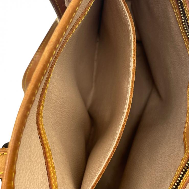 LOUIS VUITTON ルイヴィトン モノグラム プチバケット ハンドバック トートバッグ バケツ型 FL0065 ★中古★