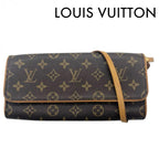 LOUIS VUITTON ルイヴィトン ポシェットツイン GM モノグラム ショルダーバッグ 斜め掛けバッグ BA0010 ★中古★