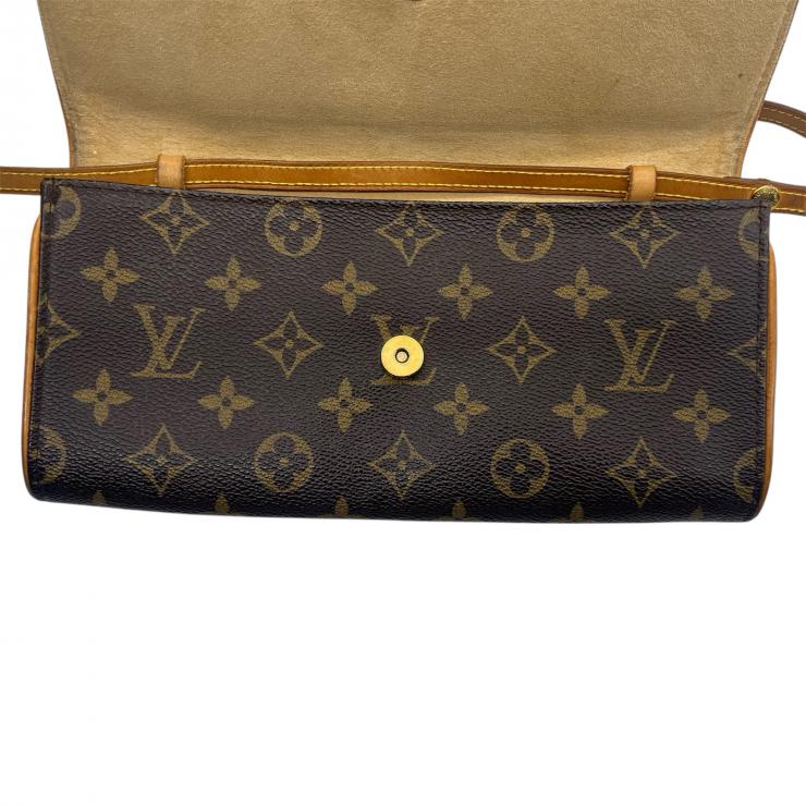 LOUIS VUITTON ルイヴィトン ポシェットツイン GM モノグラム ショルダーバッグ 斜め掛けバッグ BA0010 ★中古★