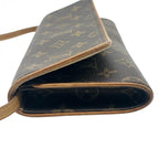LOUIS VUITTON ルイヴィトン ポシェットツイン GM モノグラム ショルダーバッグ 斜め掛けバッグ BA0010 ★中古★