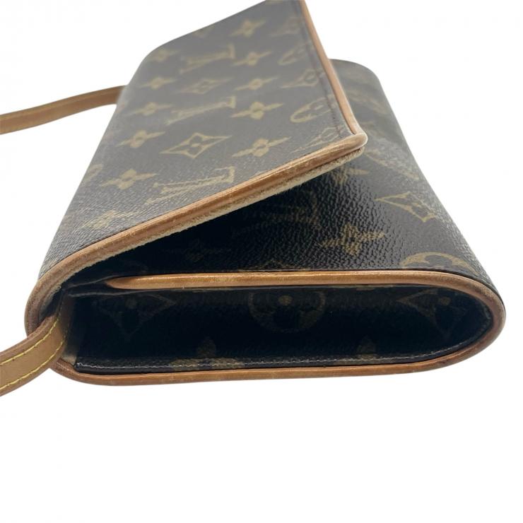 LOUIS VUITTON ルイヴィトン ポシェットツイン GM モノグラム ショルダーバッグ 斜め掛けバッグ BA0010 ★中古★