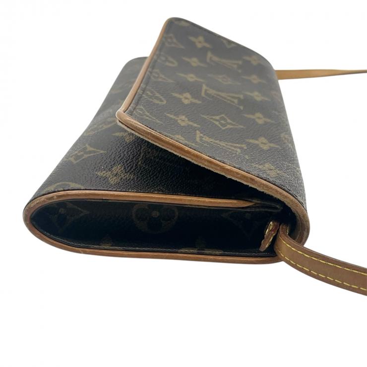LOUIS VUITTON ルイヴィトン ポシェットツイン GM モノグラム ショルダーバッグ 斜め掛けバッグ BA0010 ★中古★
