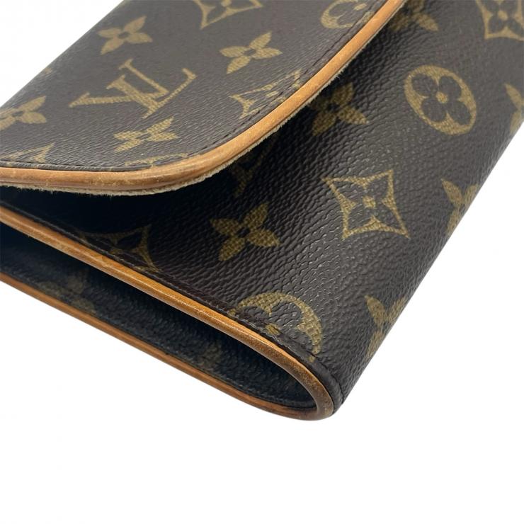 LOUIS VUITTON ルイヴィトン ポシェットツイン GM モノグラム ショルダーバッグ 斜め掛けバッグ BA0010 ★中古★