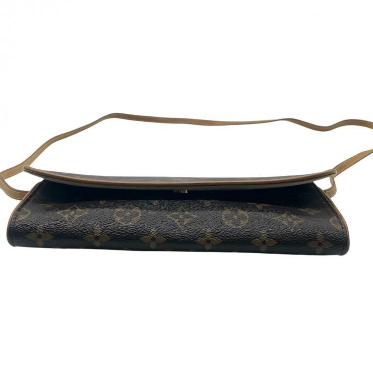 LOUIS VUITTON ルイヴィトン ポシェットツイン GM モノグラム ショルダーバッグ 斜め掛けバッグ BA0010 ★中古★