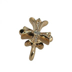 CHROME HEARTS クロムハーツ タイニーCHクロス 22K PAVEダイヤ ゴールドネックレストップ ピンクゴールド Fサイズ ★新品★