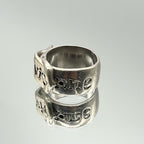 Vivienne Westwood ヴィヴィアンウエストウッド ベルトリング 指輪 M シルバー 925 15号 ★中古★