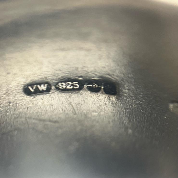 Vivienne Westwood ヴィヴィアンウエストウッド ベルトリング 指輪 M シルバー 925 15号 ★中古★
