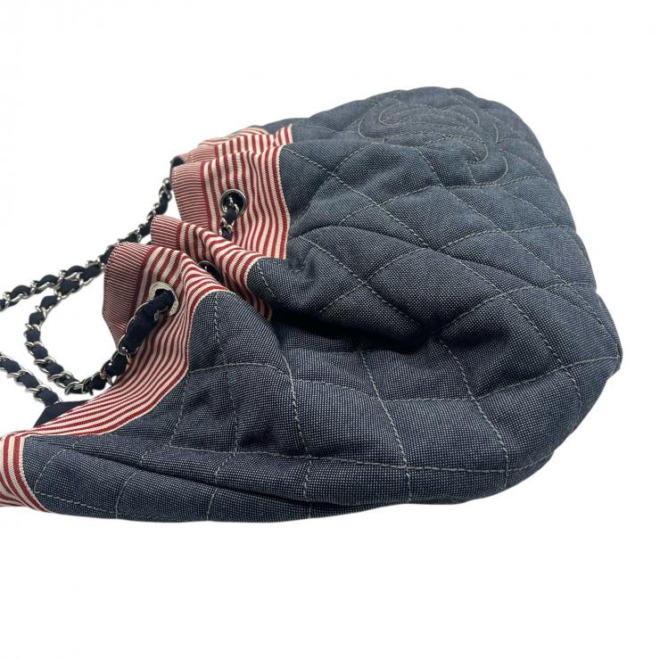 CHANEL シャネル デニム ココマーク ココカバス ショルダーバッグ トートバッグ シルバー金具 13番台 ★美品★ ★ギャラ付★