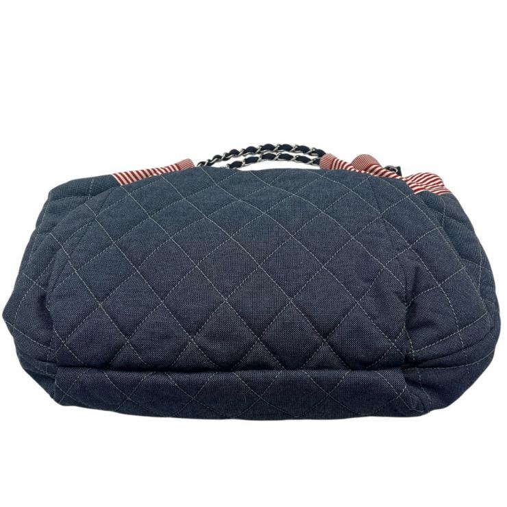 CHANEL シャネル デニム ココマーク ココカバス ショルダーバッグ トートバッグ シルバー金具 13番台 ★美品★ ★ギャラ付★