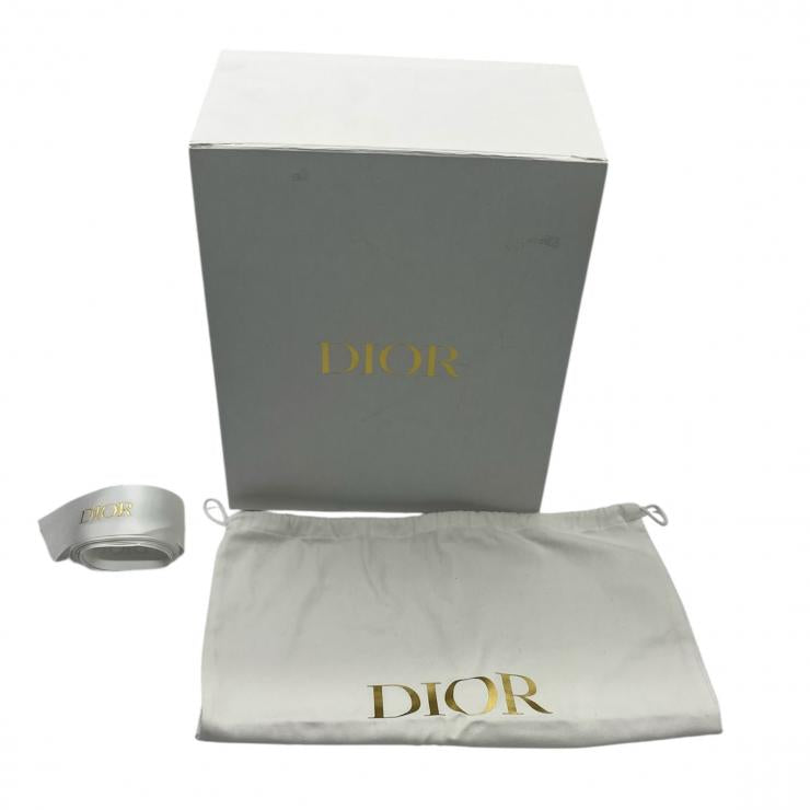 Christian Dior クリスチャンディオール セストディオール ショルダーバッグ バッグ ブラック カーフスキン ★美品★