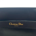 Christian Dior クリスチャンディオール セストディオール ショルダーバッグ バッグ ブラック カーフスキン ★美品★