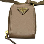 PRADA プラダ Re-Edition 2005 サフィアーノ チェーンショルダーバッグ ハンドバック 三角プレートロゴ レザー 1BH204 ★美品★