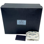 PRADA プラダ Re-Edition 2005 サフィアーノ チェーンショルダーバッグ ハンドバック 三角プレートロゴ レザー 1BH204 ★美品★
