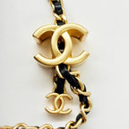 CHANEL シャネル マトラッセ ラムスキン ココマーク アジャスター チェーン フラップ ショルダーバック ランダムプレート ブラック ★美品★