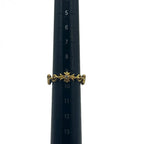 Chrome Ｈearts クロムハーツ タイニーECHプラス リング 指輪 K22 イエローゴールド ダイヤ 9.5号 ★インボイス付★★美品★