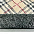 Burberry バーバリー ハンドバッグ バッグ 鞄 ノバチェック チェック柄 ブラックレザー レザー キャンバス ベージュ系 ブラック レディース ★中古品★