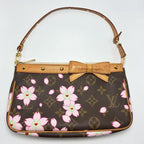 LOUIS VUITTON ルイ ヴィトン モノグラム チェリーブロッサム 村上隆 ポシェット アクセソワール M92006 ハンドバッグ ★美品★