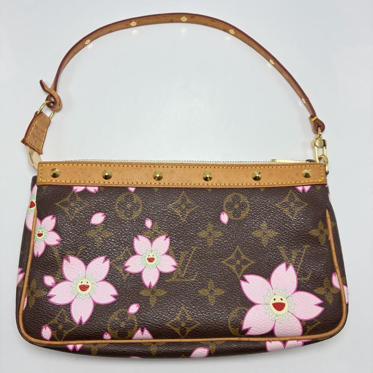 LOUIS VUITTON ルイ ヴィトン モノグラム チェリーブロッサム 村上隆 ポシェット アクセソワール M92006 ハンドバッグ ★美品★