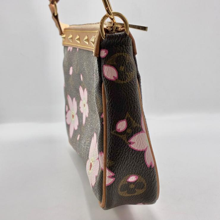 LOUIS VUITTON ルイ ヴィトン モノグラム チェリーブロッサム 村上隆 ポシェット アクセソワール M92006 ハンドバッグ ★美品★