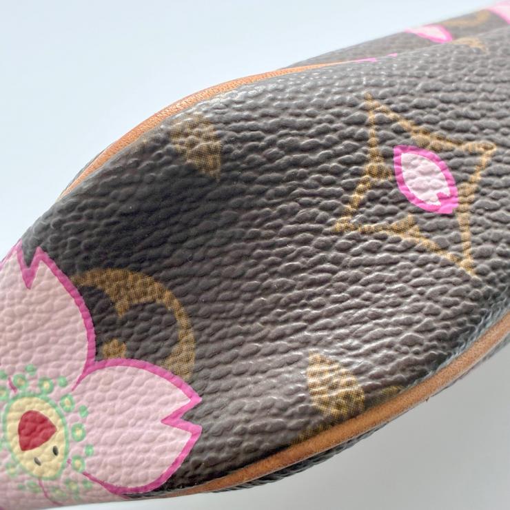 LOUIS VUITTON ルイ ヴィトン モノグラム チェリーブロッサム 村上隆 ポシェット アクセソワール M92006 ハンドバッグ ★美品★