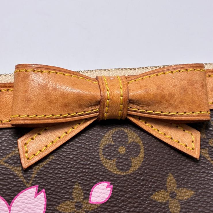 LOUIS VUITTON ルイ ヴィトン モノグラム チェリーブロッサム 村上隆 ポシェット アクセソワール M92006 ハンドバッグ ★美品★