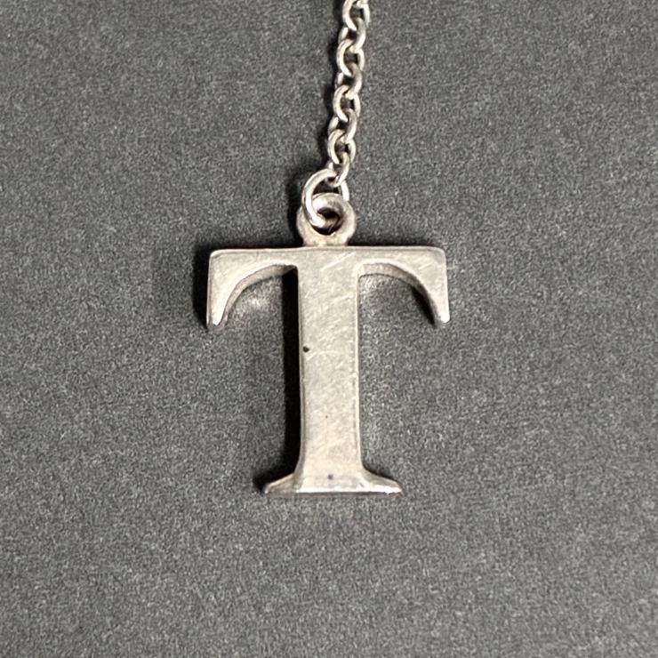 Tiffany&Co. ティファニー ロゴ スイング ネックレス アクセサリー シルバー SV925 ★美品★