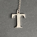 Tiffany&Co. ティファニー ロゴ スイング ネックレス アクセサリー シルバー SV925 ★美品★