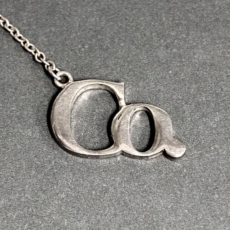 Tiffany&Co. ティファニー ロゴ スイング ネックレス アクセサリー シルバー SV925 ★美品★
