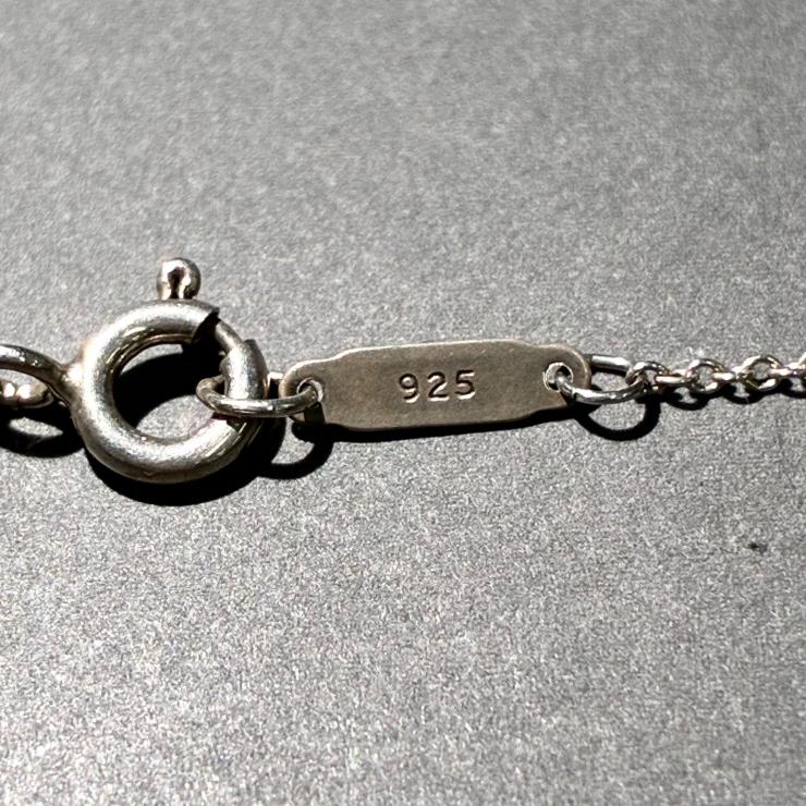 Tiffany&Co. ティファニー ロゴ スイング ネックレス アクセサリー シルバー SV925 ★美品★