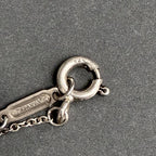 Tiffany&Co. ティファニー ロゴ スイング ネックレス アクセサリー シルバー SV925 ★美品★