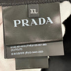 PRADA プラダ トライアングルロゴ ベースボールキャップ 帽子 コットン デニム サイズXL 2HC274 ファッション小物 ★美品★ ★袋付★