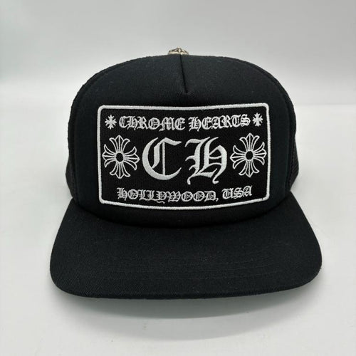 CHROME HEARTS クロムハーツ トラッカーキャップ 頭囲51〜61cm ブラック ★美品★