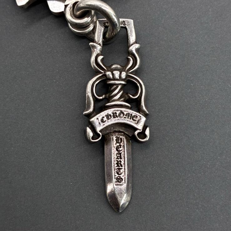 CHROME HEARTS クロムハーツ スリートリンケッツ ペンダントトップ チャーム シルバー SV925 アクセサリー ★付属品付★