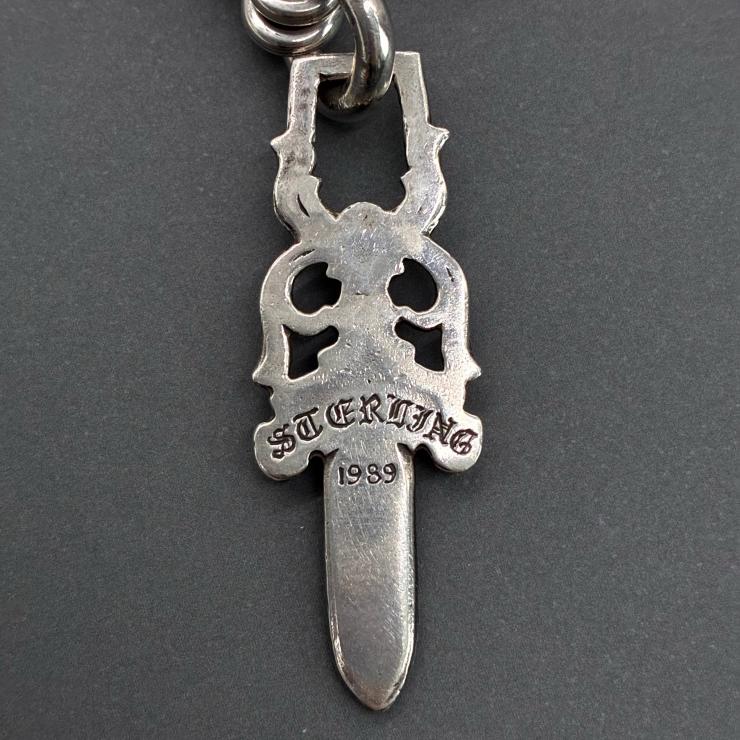 CHROME HEARTS クロムハーツ スリートリンケッツ ペンダントトップ チャーム シルバー SV925 アクセサリー ★付属品付★