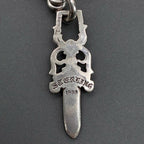 CHROME HEARTS クロムハーツ スリートリンケッツ ペンダントトップ チャーム シルバー SV925 アクセサリー ★付属品付★