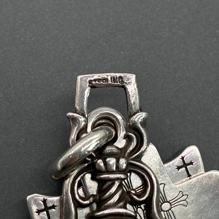 CHROME HEARTS クロムハーツ スリートリンケッツ ペンダントトップ チャーム シルバー SV925 アクセサリー ★付属品付★