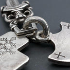 CHROME HEARTS クロムハーツ スリートリンケッツ ペンダントトップ チャーム シルバー SV925 アクセサリー ★付属品付★