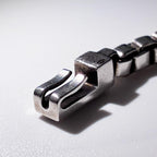 LOUIS VUITTON ルイヴィトン M1149M LVテーラー ブレスレット アクセサリー AG925 シルバー M ★美品★