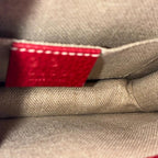 GUCCI グッチ インターロッキングG レザー チェーン ハンド ショルダーバッグ 2WAY レッド ゴールド金具 ★袋付★ ★美品★