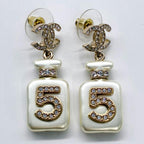 CHANEL シャネル ココマーク No.5 パフュームボトル ピアス 両耳用 A22S 2022年コレクション アクセサリー ★箱付★ ★美品★