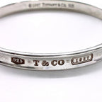 Tiffany&Co. ティファニー 1837 ナロー バングル 約19cm アクセサリー シルバー SV925 ★箱付★