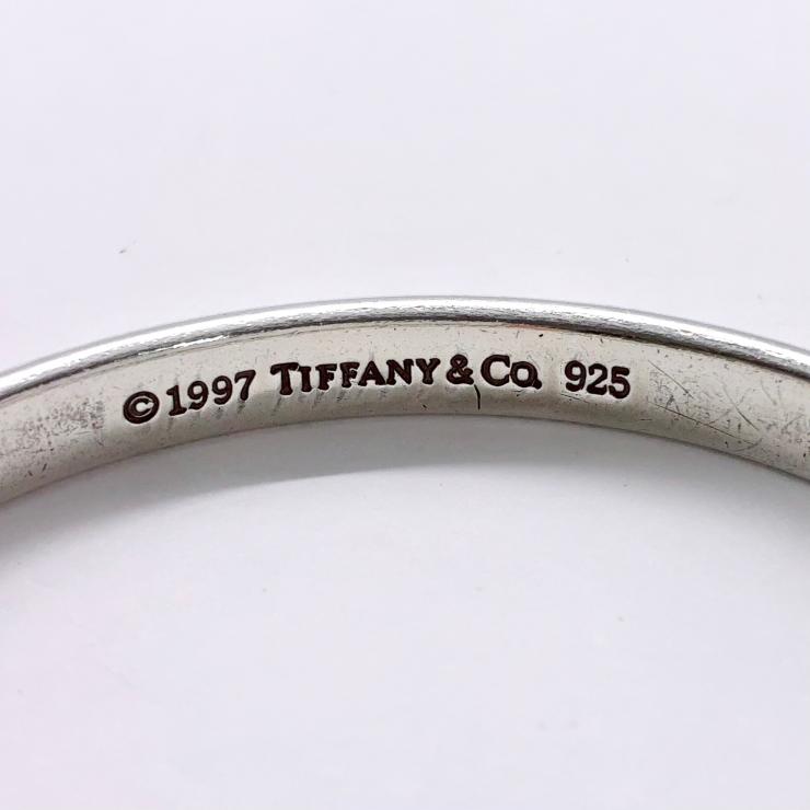 Tiffany&Co. ティファニー 1837 ナロー バングル 約19cm アクセサリー シルバー SV925 ★箱付★