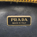 PRADA プラダ オデット サフィアーノ レザー 2WAY ショルダー ハンド バッグ イエロー ★美品★