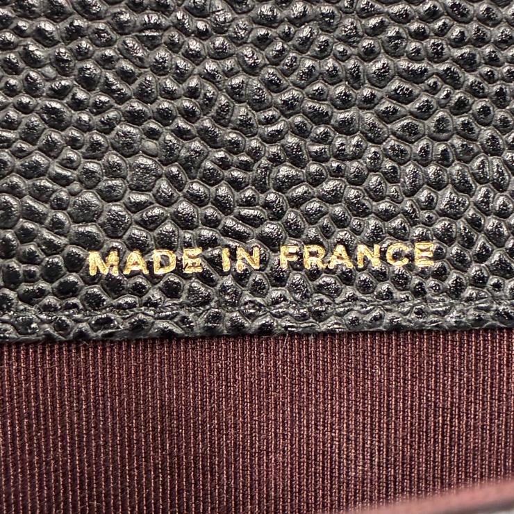 CHANEL シャネル マトラッセ コインケース カードケース 財布 ココマーク キャビアスキン ブラック ゴールド金具 31513960 31番台 ファッション雑貨 小物 ★ギャラ付★ ★良品★