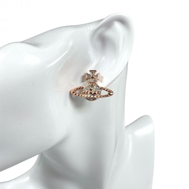 Vivienne Westwood ヴィヴィアンウエストウッド メイフェア バスレリーフ ピアス 両耳用 アクセサリー ★ギャラ、袋、箱付★ ★美品★